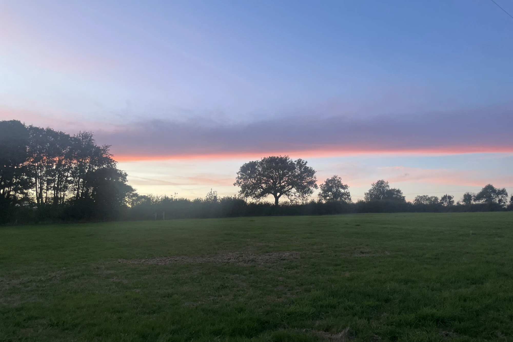 A day at the farm draws to a close